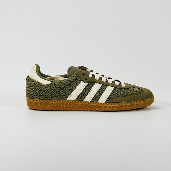 adidas gazelle silver green womens Adidas Samba OG In Cream Green For Women main image 1
